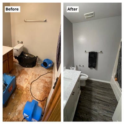 Water Mitigation and Rebuild after Water Loss in St. Michael, MN